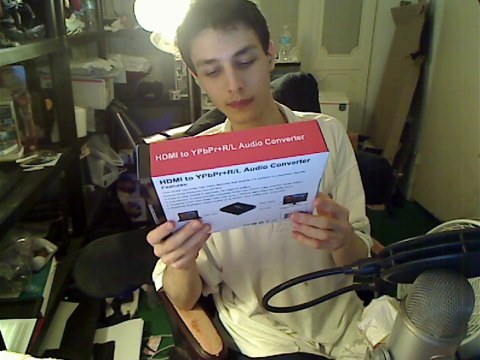 Zagall HDMI to YPbPr + R/L Audio Converter Unboxing / Zagall HDMI to YPbPr + R/L Audio Converter Opening Blooper #1