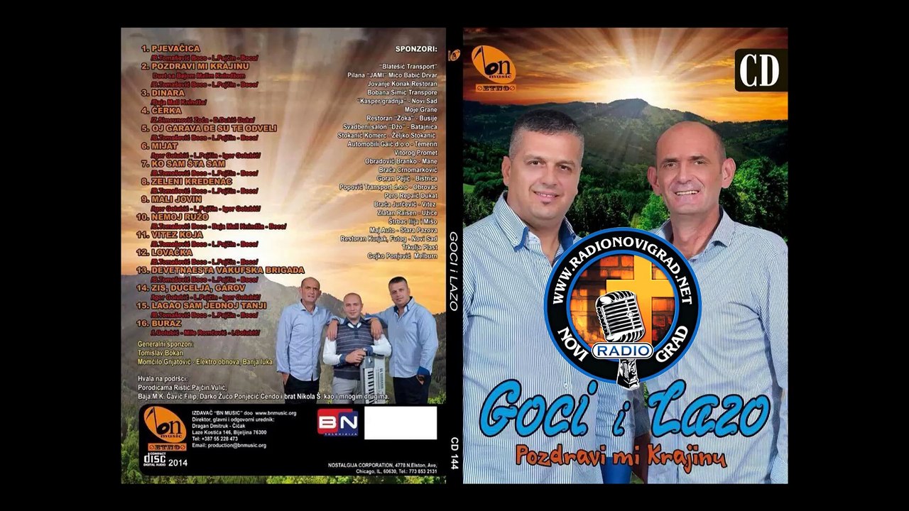 Goci Ristic & Lazo Pajcin 2014 - Zis Ducelja Garov