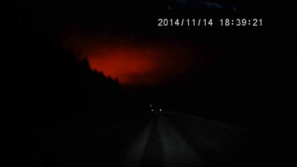 Très étrange flash lumineux dans le ciel en Russie