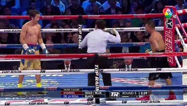 Shiming Zou vs Luis de la Rosa ซู ซิ หมิง vs หลุยส์ เดอ ลา โรซา