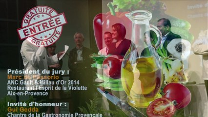 Le Concours Régional de Cuisine Provençale Amateur 2014