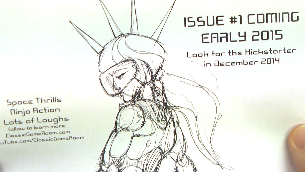 CGR Update October '14 - ETHEL Cyborg Ninja, Lord Karnage books, shirt, prints, poster & more!