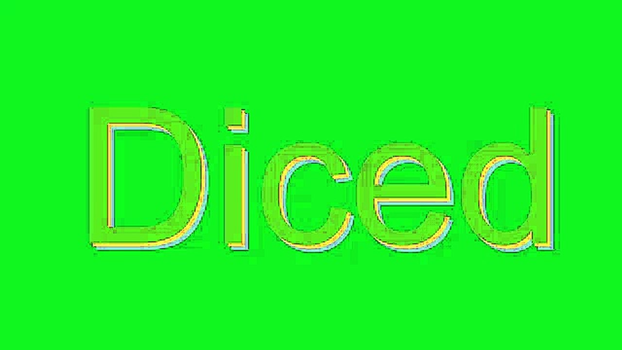 How to Pronounce Diced