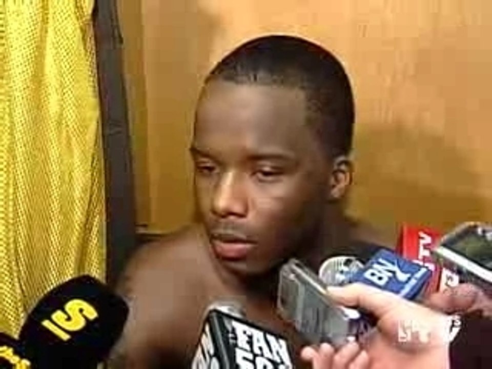 Jermaine Oneal PG Interview (vs Raptors)