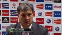 Amistoso - Tata Martino, sobre Messi y Di María