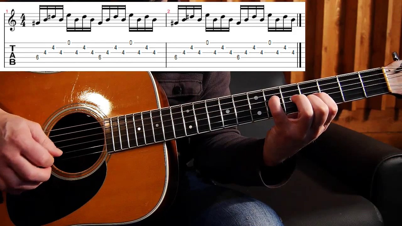 HOW TO PLAY LOUDER THAN WORDS - PINK FLOYD 2014 - THE ENDLESS RIVER - GUITAR TUTORIAL LESSON CHORDS