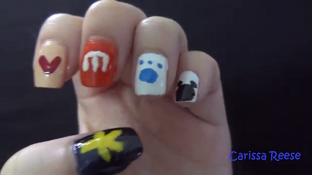 5 no tool nail art designs (only using the nail polish brush) explained for beginners