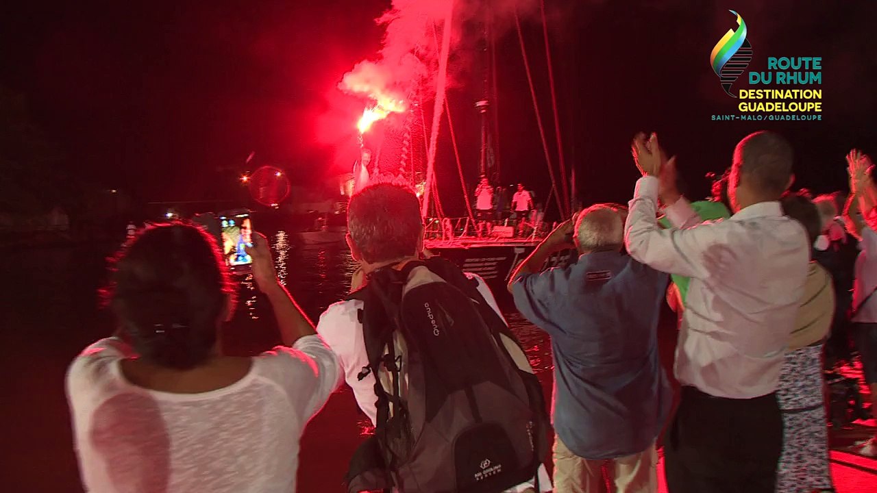 Alessandro Di Benedetto enflamme la darse à son arrivée