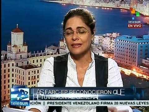 FARC reconocen retención de general Alzate y garantizan su seguridad