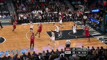 Deron Williams with the Fancy Behind the Back Assist