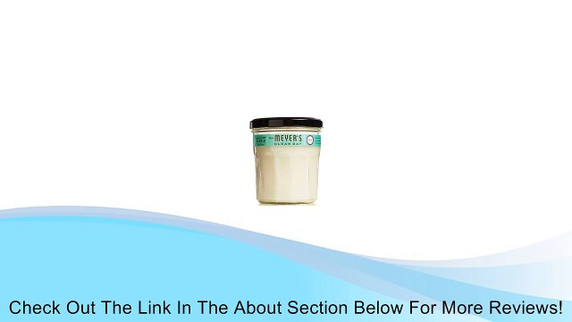 Mrs Meyers Clean Day - Candle Basil 7.2 Oz - One Candle Review