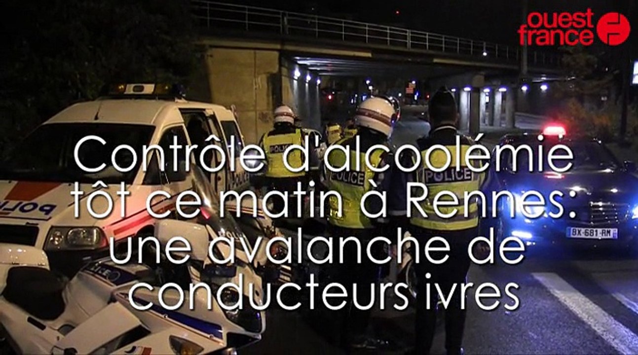 Contrôle alcoolémie à Rennes: les filles rivalisent avec les hommes dans les records