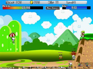 Mario And Sonic Zombie Killer Game Let's Play / PlayThrough / WalkThrough Part