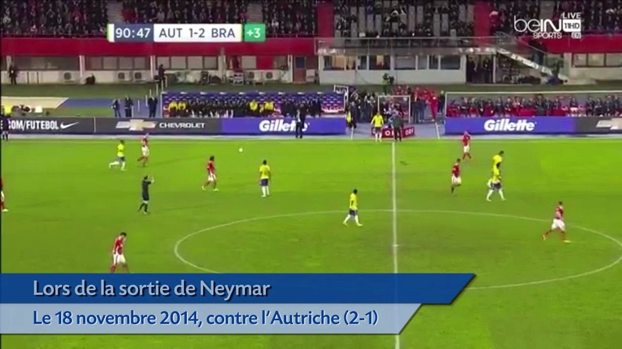 Neymar rend le brassard de capitaine à Thiago Silva