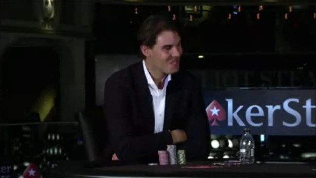 Rafael Nadal vs. Ronaldo / PokerStars 'The Duel' in London.