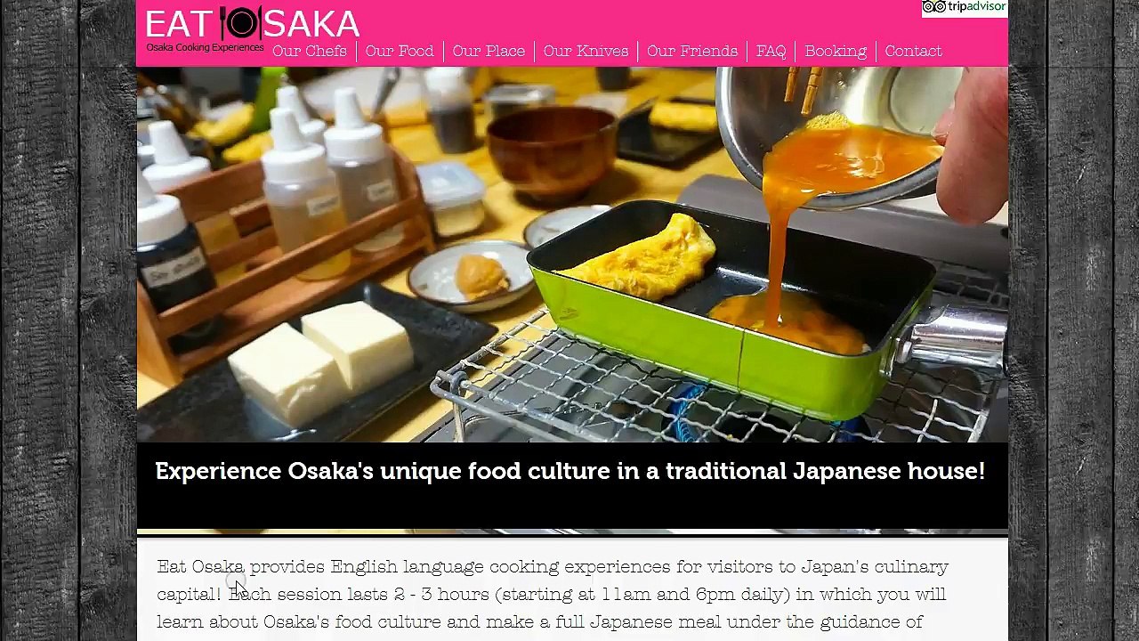 Learn & Eat Japanese Cooking in Osaka!