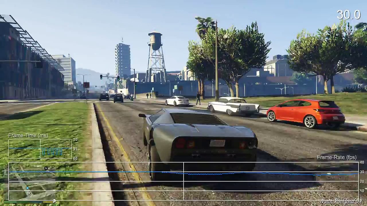 Grand Theft Auto 5: PS4 Frame-Rate Test
