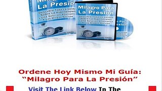 Milagro Para La Presion Discount Link Bonus + Discount