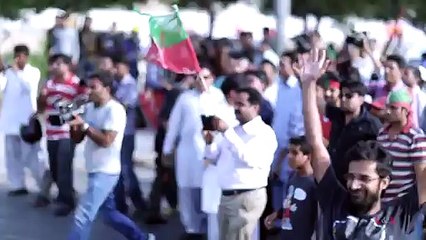 witness the thirst of nation for a true leader, IK's reception in Karachi 21 sep Jalsa (plz dont merge)