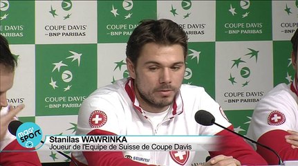 Les meilleurs moments de la conférence de Presse de Federer et Wawrinka