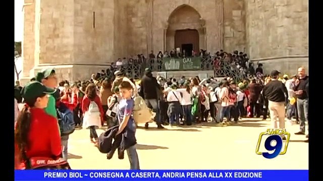 PREMIO BIOL | Consegna a Caserta, Andria pensa alla XX edizione