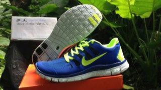 A Review of Nike Free 5.0+ Blue Men's Running Shoes From sportsyy.ru