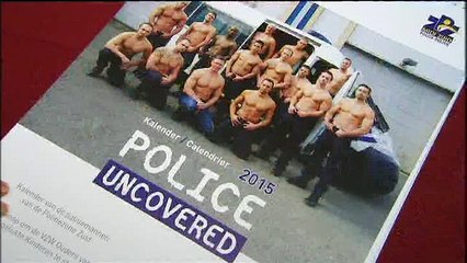 Des policiers bruxellois se dénudent pour la bonne cause
