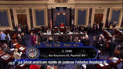 Le Sénat américain rejette de justesse l'oléoduc Keystone XL