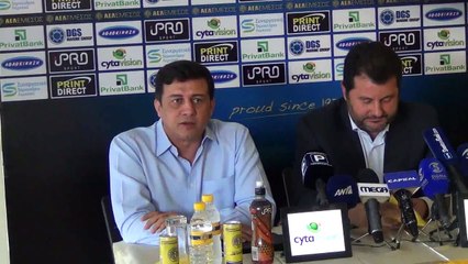 Tα πρώτα λόγια του Χριστάκη