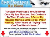 Eye Floaters No More Review My Story Bonus + Discount