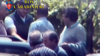 Secret mafia initiation ceremony filmed by hidden camera