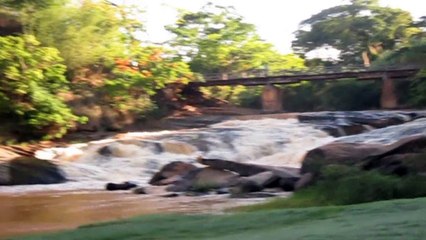 Instituto Moinhos visita a cachoeira da Fumaça em Pingo D'água