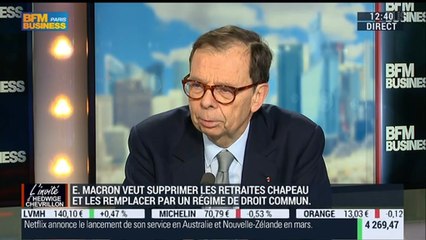 Louis Schweitzer, commissaire général à l'investissement et président d'Initiative France - 19/11