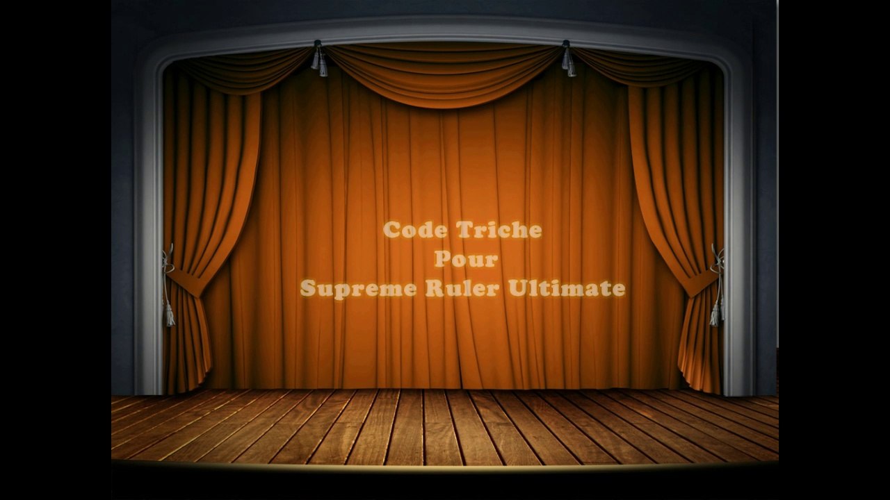 Code Triche Pour Supreme Ruler Ultimate PC 2016