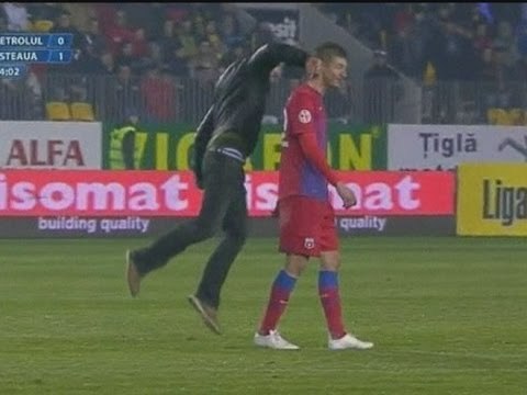 Le footballeur George Galamaz frappé par un supporter