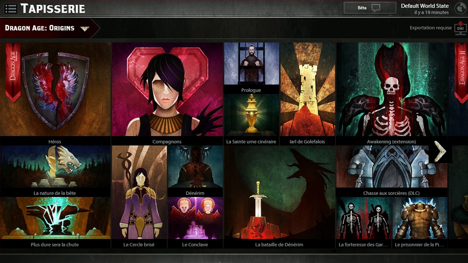 ⁣Dragon Age : Inquisition - Présentation Dragon Age Keep