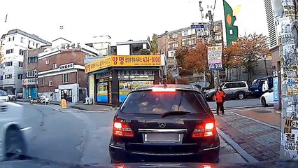 Road Rage insolite en Corée du Sud