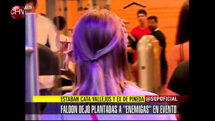 Faloon dejó plantadas a enemigas en evento