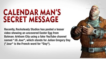 Easter Egg Batman: Arkham City