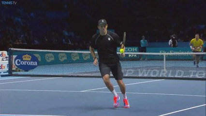 Incroyable échange au Tennis pour la finale double des Masters 2014