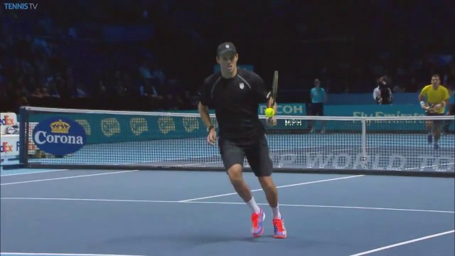 Incroyable échange au Tennis pour la finale double des Masters 2014