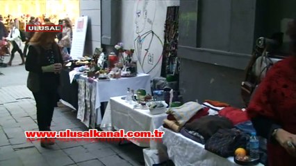 Öncü Kadın üyeleri Deva Çıkmazı'nda kermes açtı