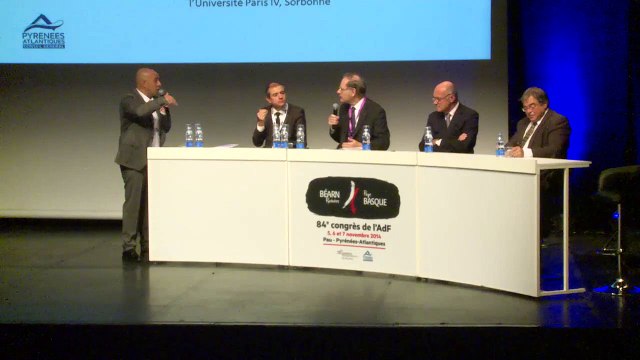Table Ronde - Faire réussir la France de tous les territoires - Congrès de l'ADF Pau 2014