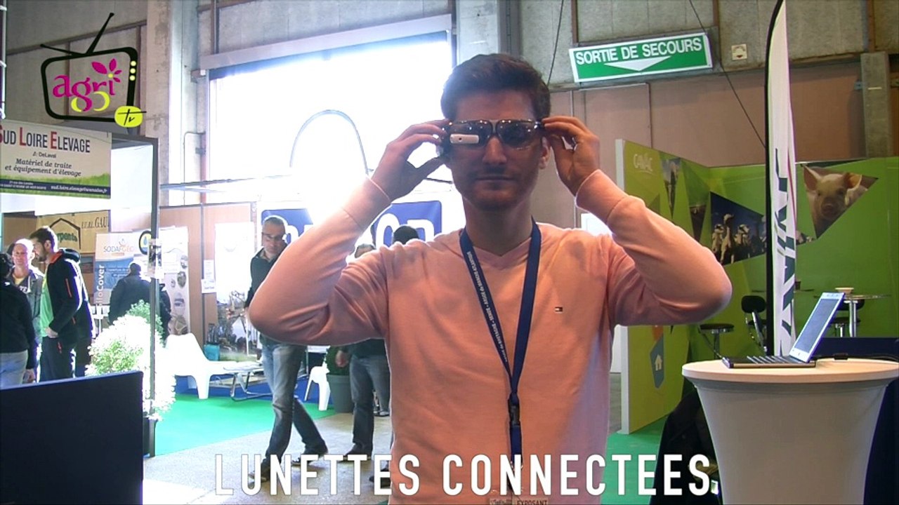 VIDEO - Lunettes connectées à #techelevage2014