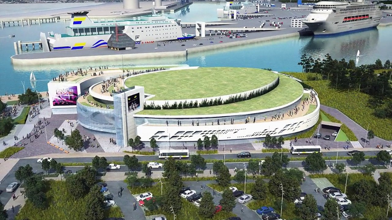 Palais des congrés de Calais : le projet choisi en images de synthèse