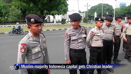 Muslim-majority Indonesia's capital gets Christian leader