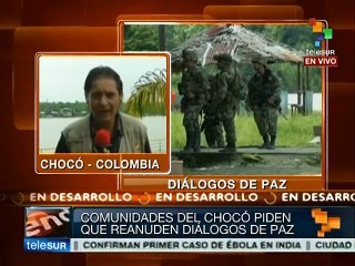 Colombia: familias del Chocó denuncian alta militarización de la zona