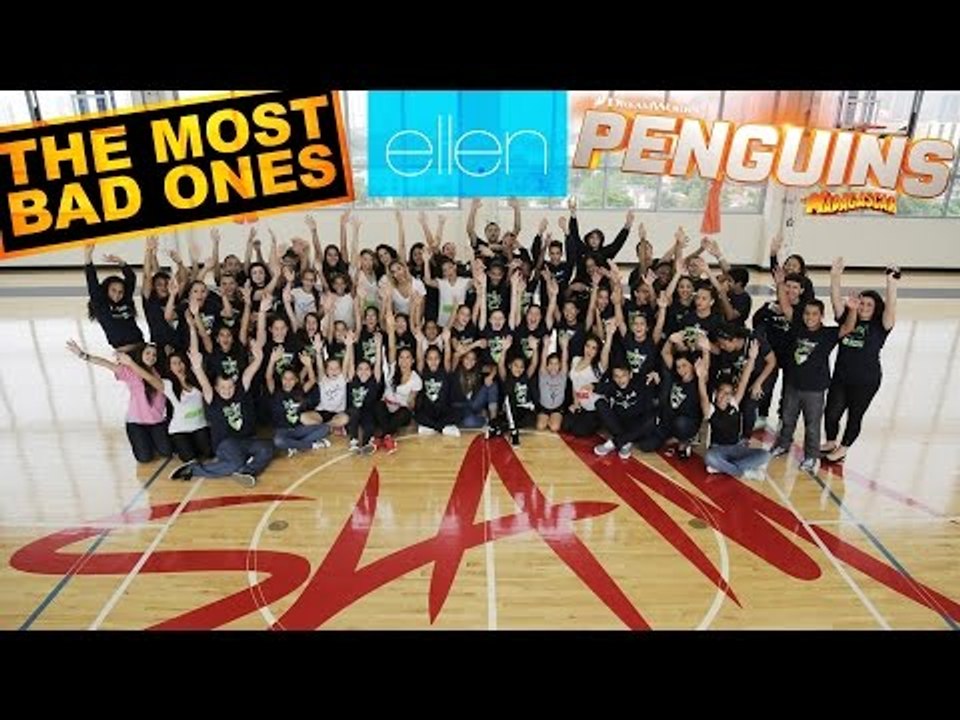 The Most Bad Ones visit Pitbull's SLAM! Charter School for Ellen!
