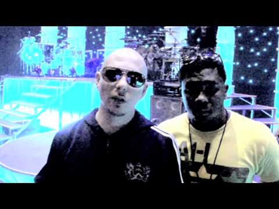 PITBULL SOUND CHECK & PERFORMANCE IN L.A.-CARNAVAL TOUR 2010