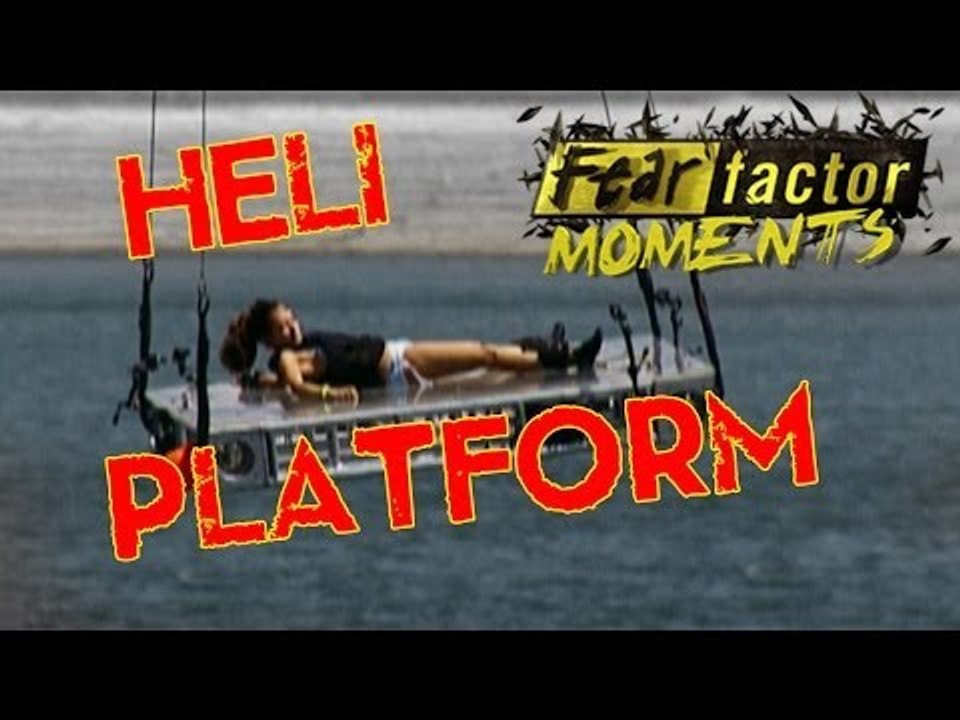 Fear Factor Moments | Heli Platform Escape